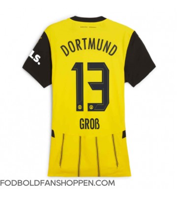 Borussia Dortmund Pascal Gross #13 Hjemmebanetrøje Dame 2024-25 Kortærmet